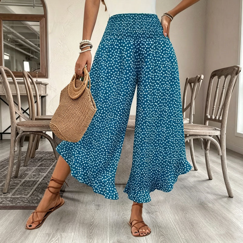 ⏰Weekly Special Sale: 47%OFF💃Women's high-waisted plus-size wide-leg trousers – Slim-fitting, comfortable & stylish