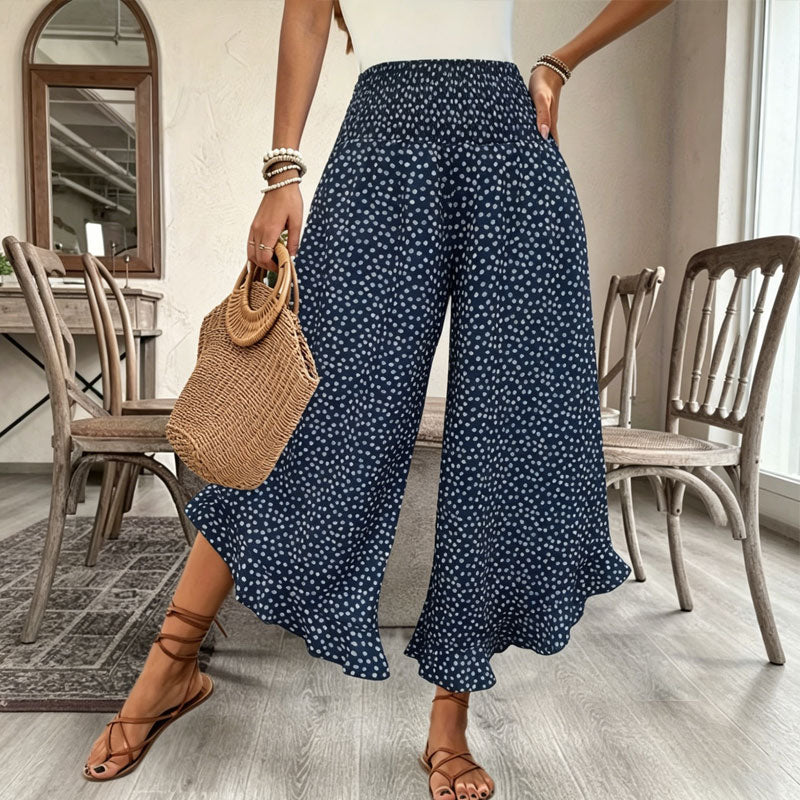 ⏰Weekly Special Sale: 47%OFF💃Women's high-waisted plus-size wide-leg trousers – Slim-fitting, comfortable & stylish
