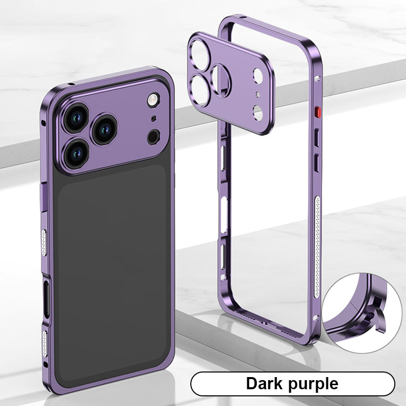 Metal Lens Aluminum Alloy Frame Mobile Phone Case