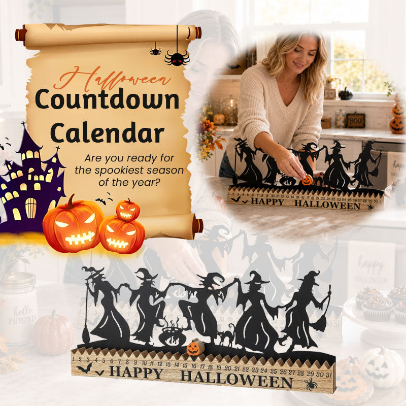 Spooky 31-Day Countdown Halloween Decor🎃🧙‍♀️