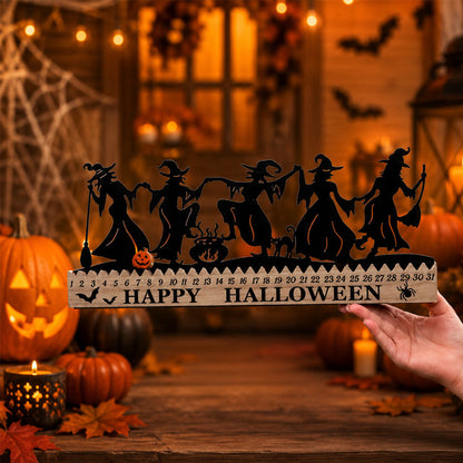 Spooky 31-Day Countdown Halloween Decor🎃🧙‍♀️