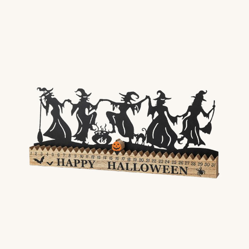 Spooky 31-Day Countdown Halloween Decor🎃🧙‍♀️