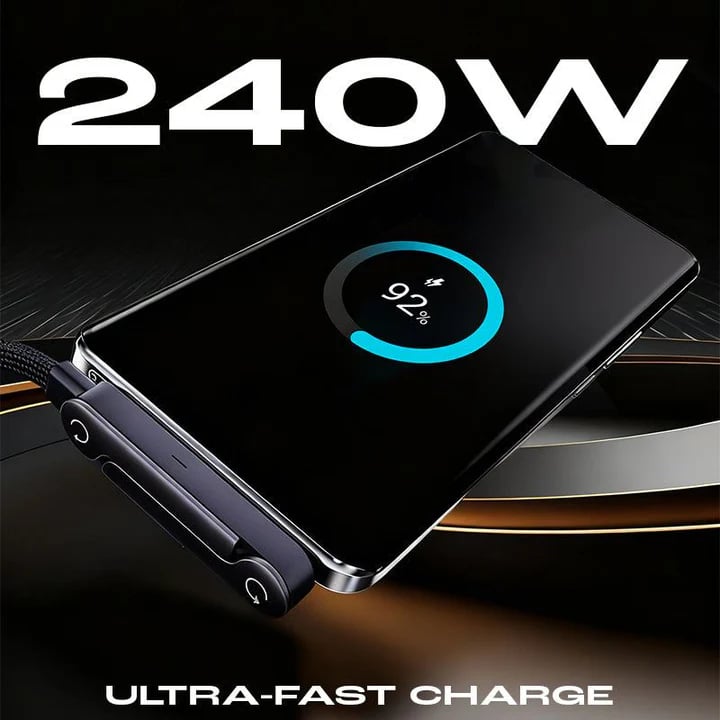 ⚡Foldable Charging Stand Cable