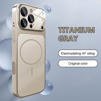 ✨ Ultra-Slim Frosted Glass Case