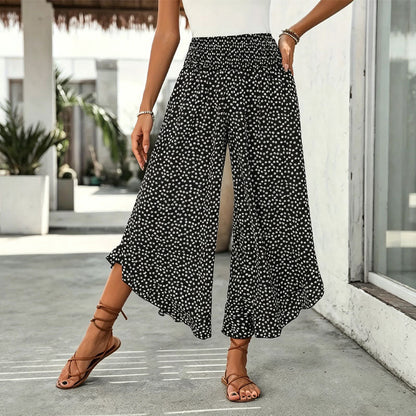 ⏰Weekly Special Sale: 47%OFF💃Women's high-waisted plus-size wide-leg trousers – Slim-fitting, comfortable & stylish