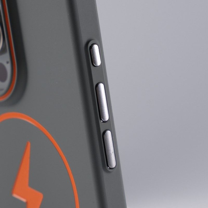 Skin Feel Magnetic Phone Case – Magnetic Charging & Built-in Wrist Strap & Soft-Touch Comfort
